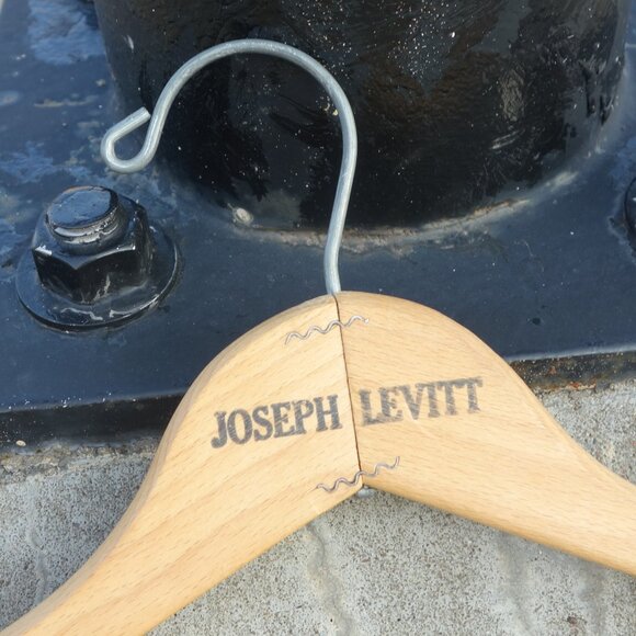 Vintage Joseph Levitt Wood Hanger - Picture 2 of 10